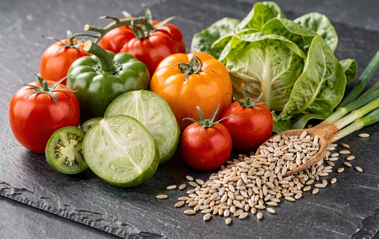 Frische Bio-Lebensmittel