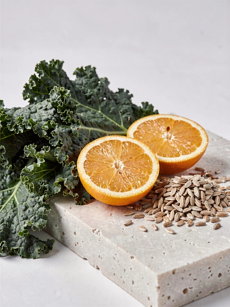 Frische Zutaten Fokus